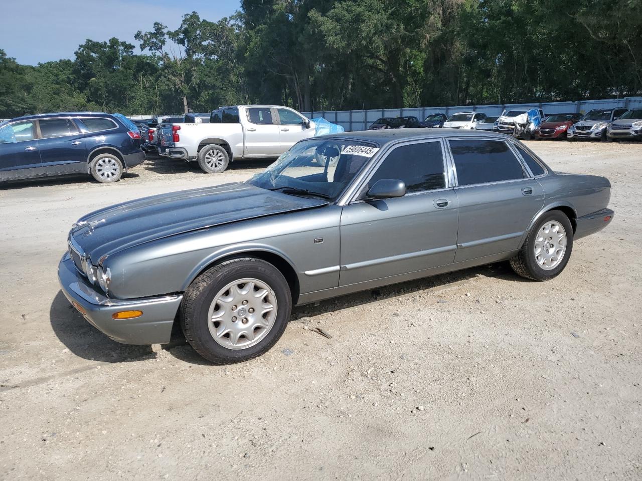 2003 Jaguar Xj8 Gray vin: SAJDA14C33LF57646