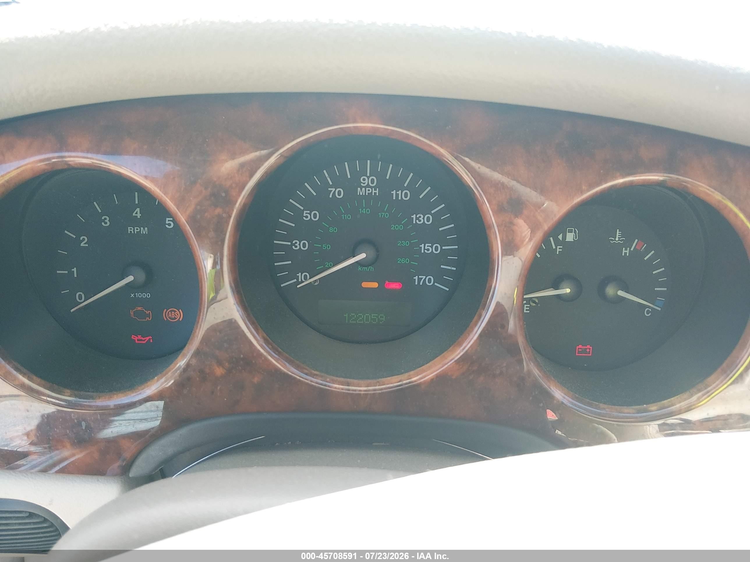 2003 Jaguar Xj Xj8 Silver vin: SAJDA14C63LF57673