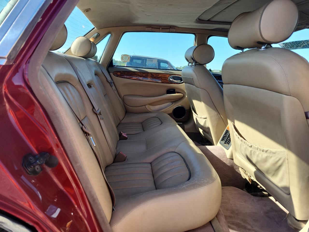 2002 Jaguar Xj8 Maroon vin: SAJDA14C82LF40386