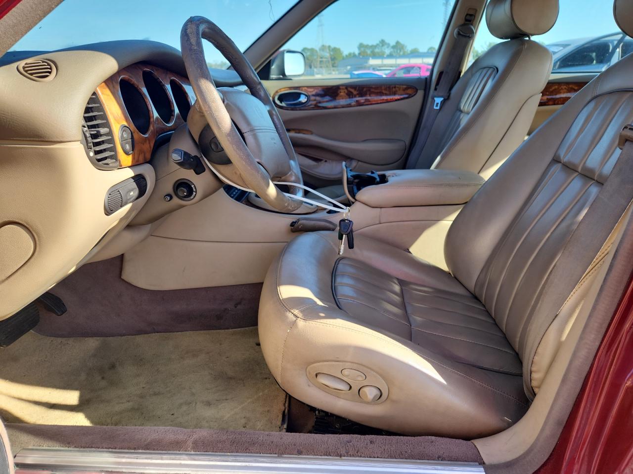 2002 Jaguar Xj8 Maroon vin: SAJDA14C82LF40386