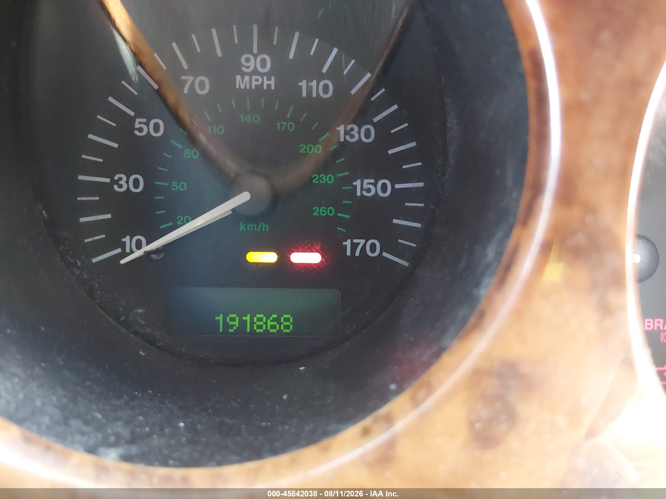 2002 Jaguar Xj8   Silver vin: SAJDA14C82LF44969