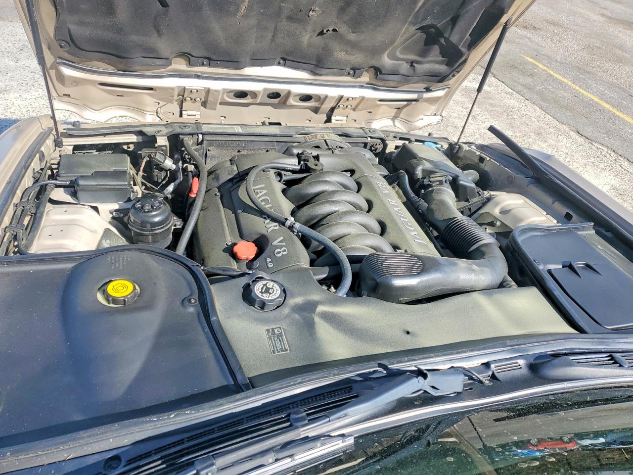 2003 Jaguar Xj8 Tan vin: SAJDA14C83LF55374