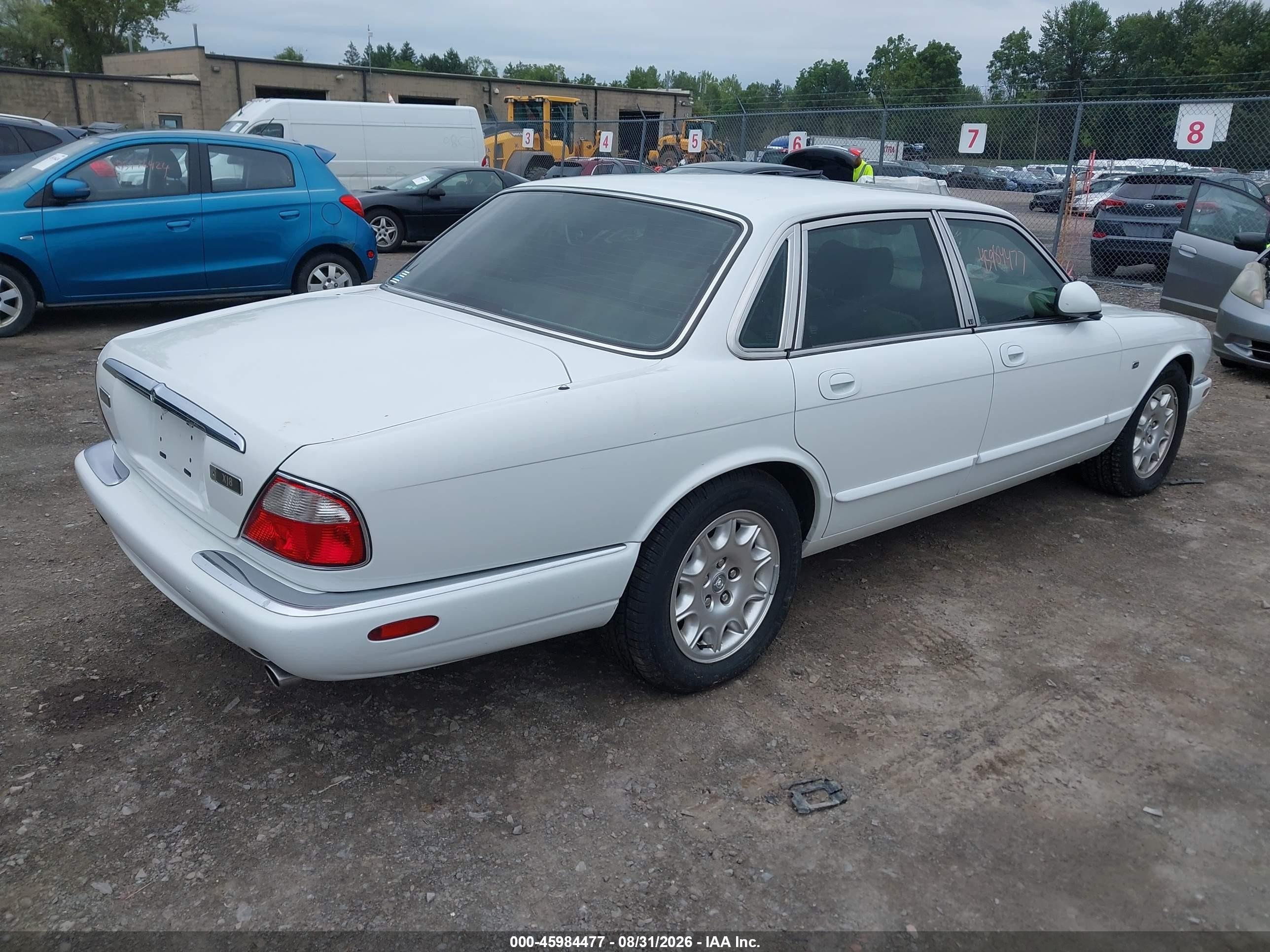 2000 Jaguar Xj8   Teal vin: SAJDA14C9YLF17787