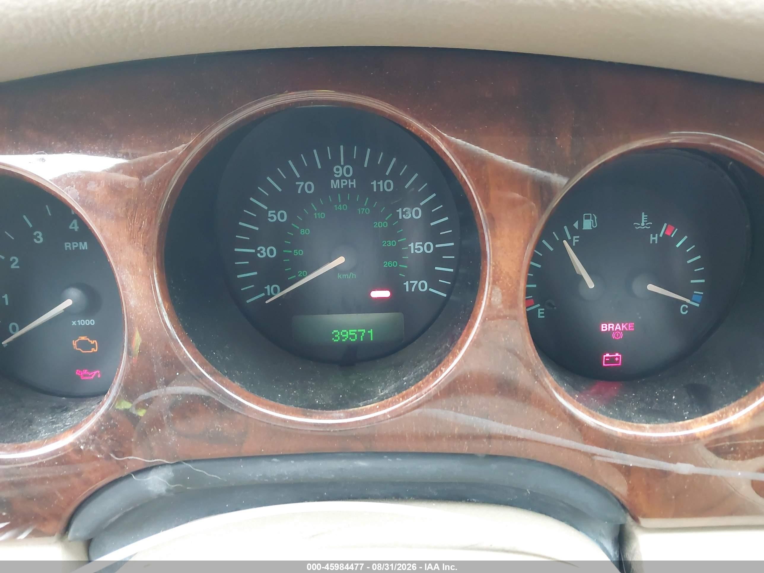 2000 Jaguar Xj8   Teal vin: SAJDA14C9YLF17787