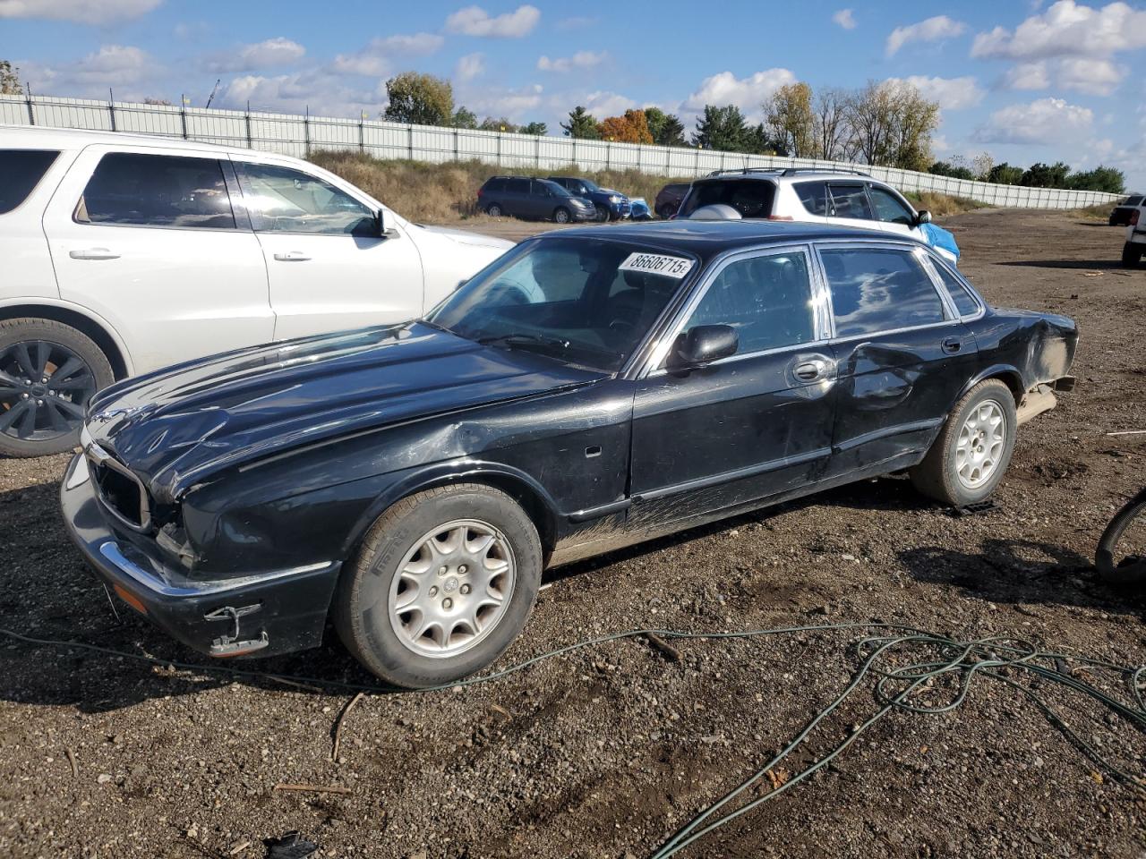 2001 Jaguar Xj8 Черный vin: SAJDA14CX1LF33521