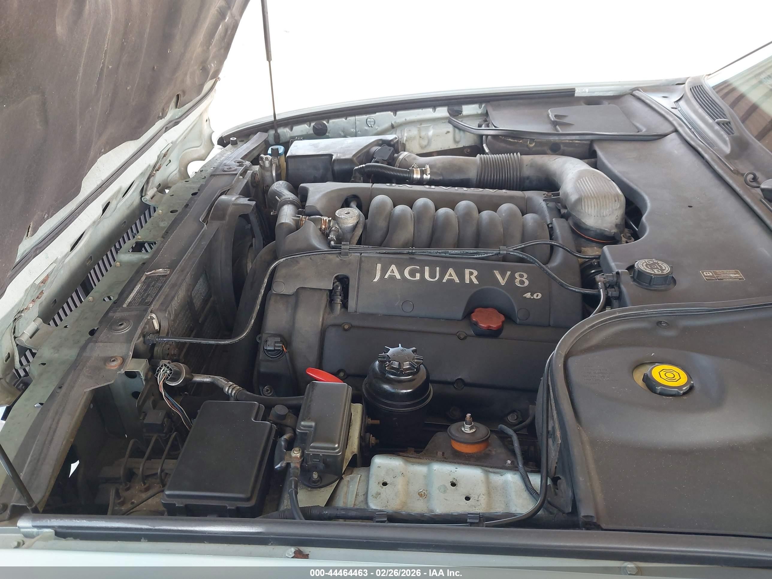 2001 Jaguar Xj8   Light Blue vin: SAJDA14CX1LF39898