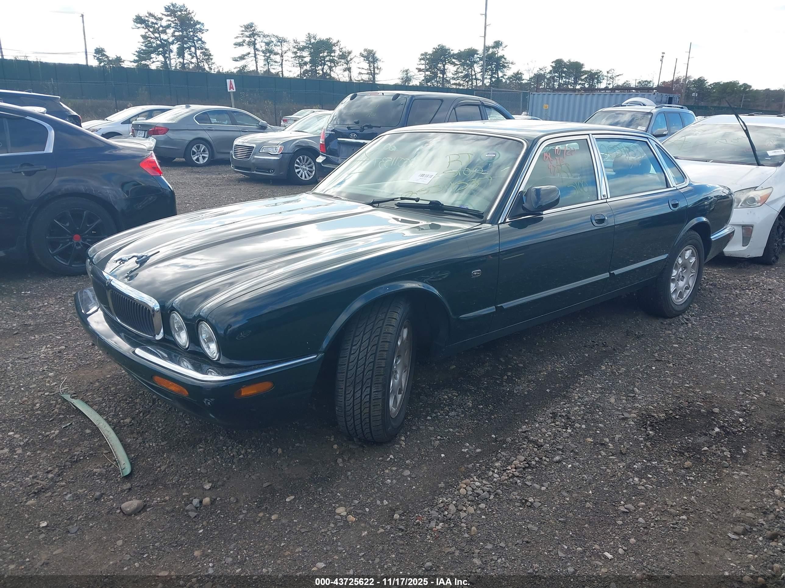 2000 Jaguar Xj8   Green vin: SAJDA14CXYLF17314