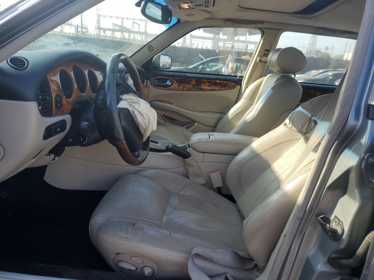 2002 Jaguar Xjr Gray vin: SAJDA15B12MF49401