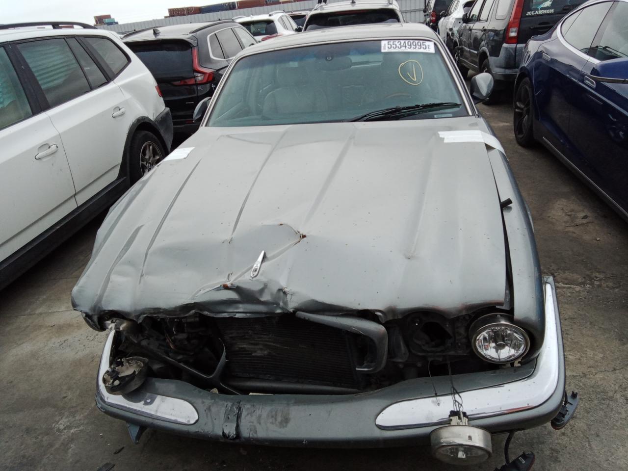 2002 Jaguar Xjr Gray vin: SAJDA15B12MF49401