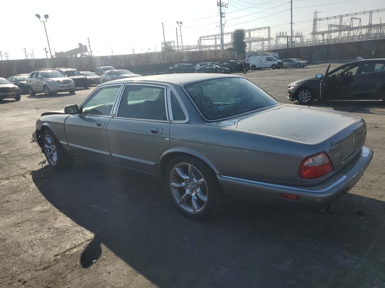 2002 Jaguar Xjr Gray vin: SAJDA15B12MF49401