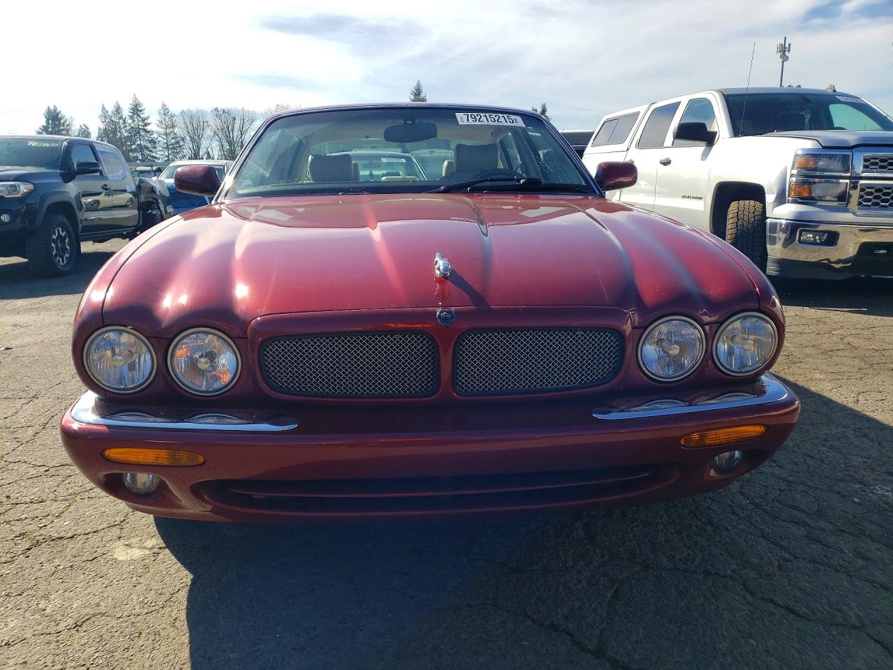 2001 Jaguar Xjr Red vin: SAJDA15B21MF30967