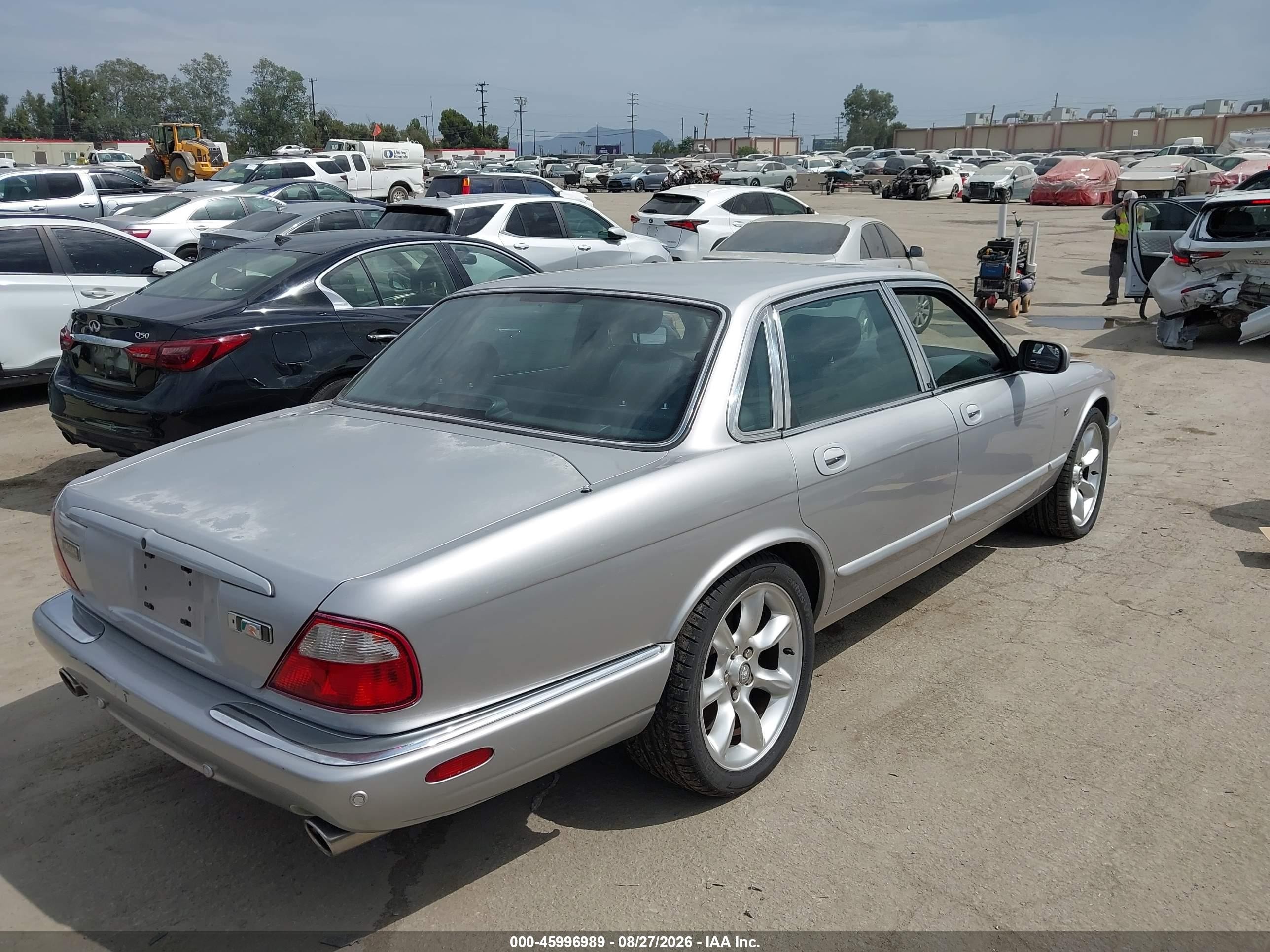 2001 Jaguar Xjr   Gray vin: SAJDA15B21MF36008