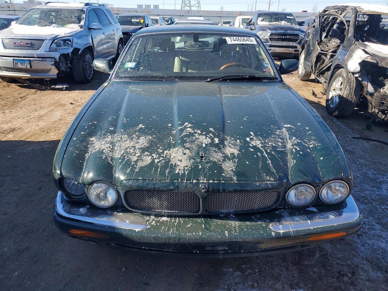 2001 Jaguar Xjr Зеленый vin: SAJDA15B21MF39989