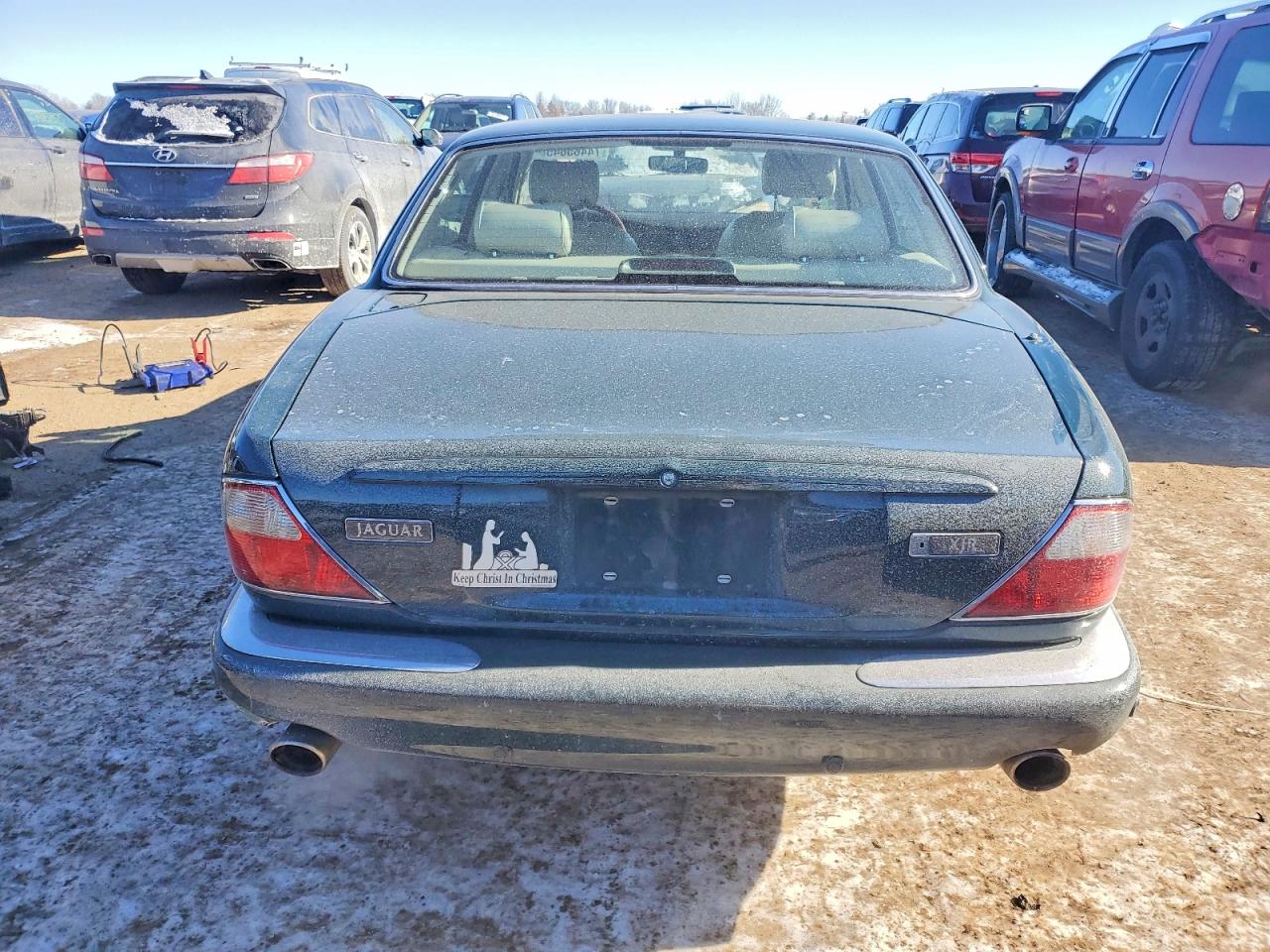 2001 Jaguar Xjr Зеленый vin: SAJDA15B21MF39989