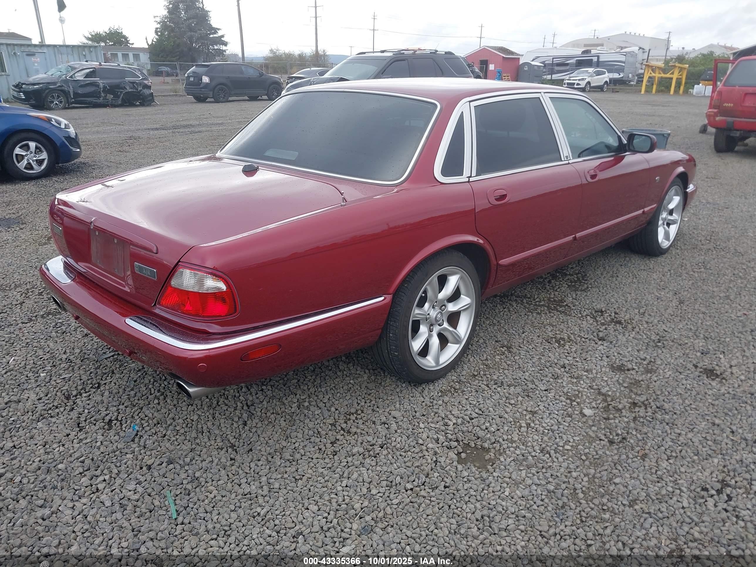 2001 Jaguar Xjr   Red vin: SAJDA15B31MF35191