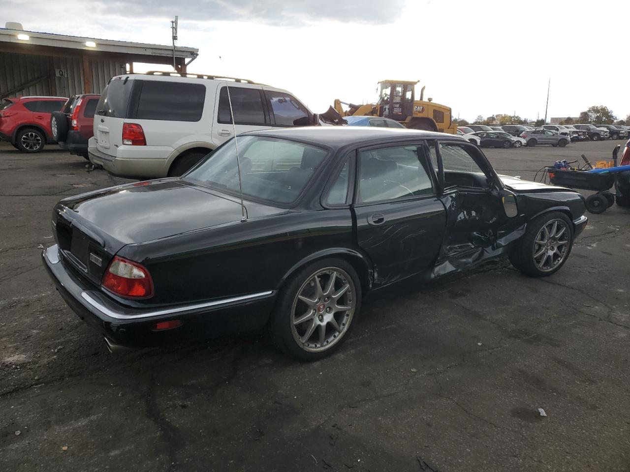 2002 Jaguar Xjr Black vin: SAJDA15B42MF48999