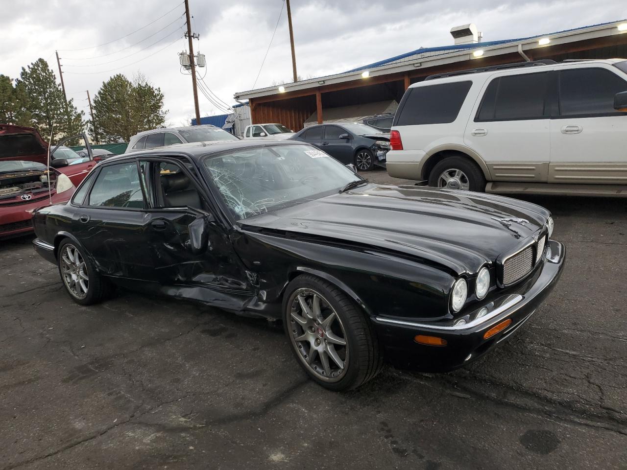 2002 Jaguar Xjr Black vin: SAJDA15B42MF48999
