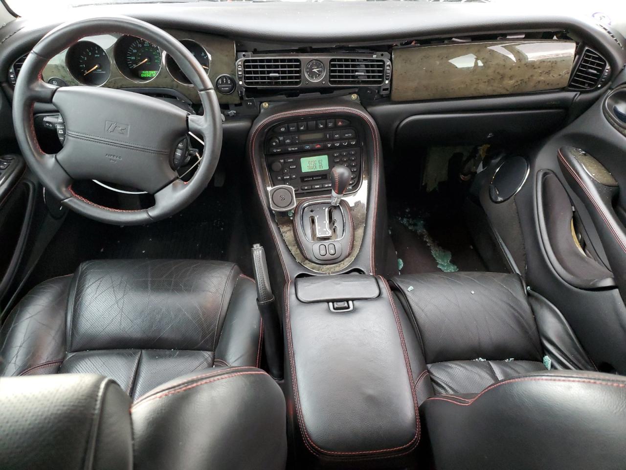 2002 Jaguar Xjr Black vin: SAJDA15B42MF48999