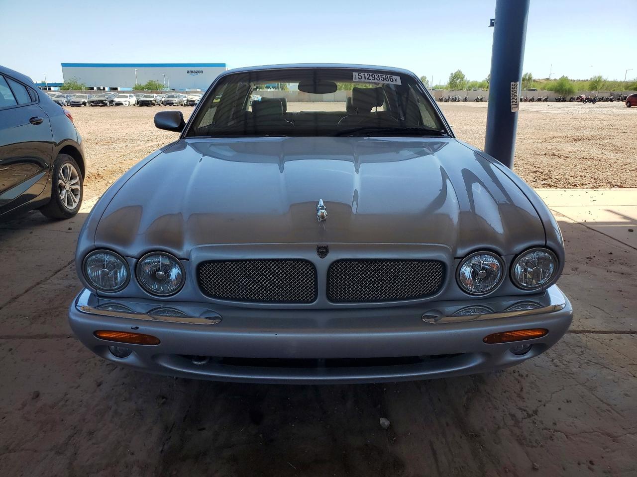 2001 Jaguar Xjr Silver vin: SAJDA15B61MF37307
