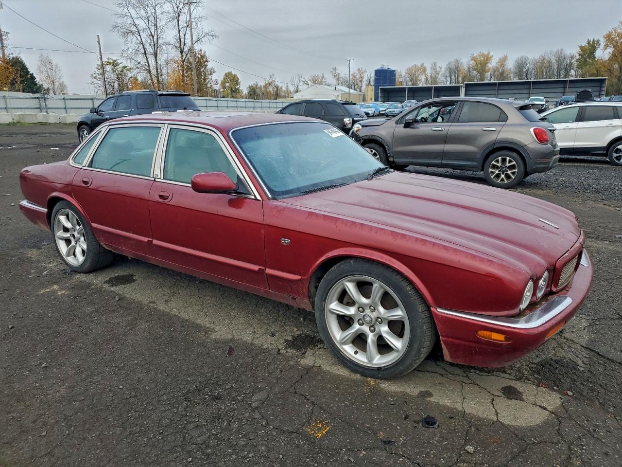 2001 Jaguar Xjr Red vin: SAJDA15B81MF28561