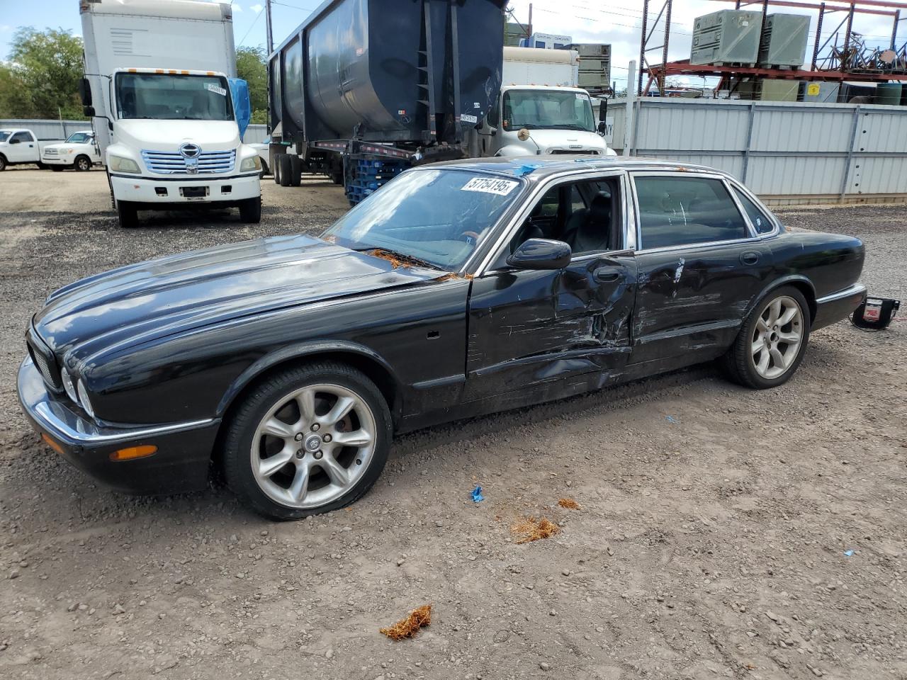 2001 Jaguar Xjr Black vin: SAJDA15B91MF27399