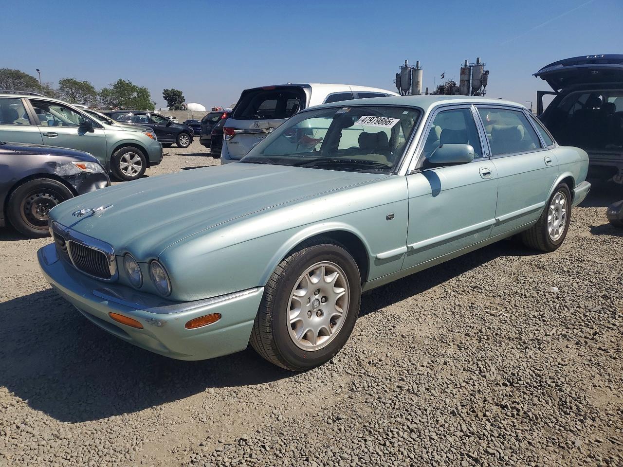 2001 Jaguar Xj8 Зеленый vin: SAJDA23C01LF27055