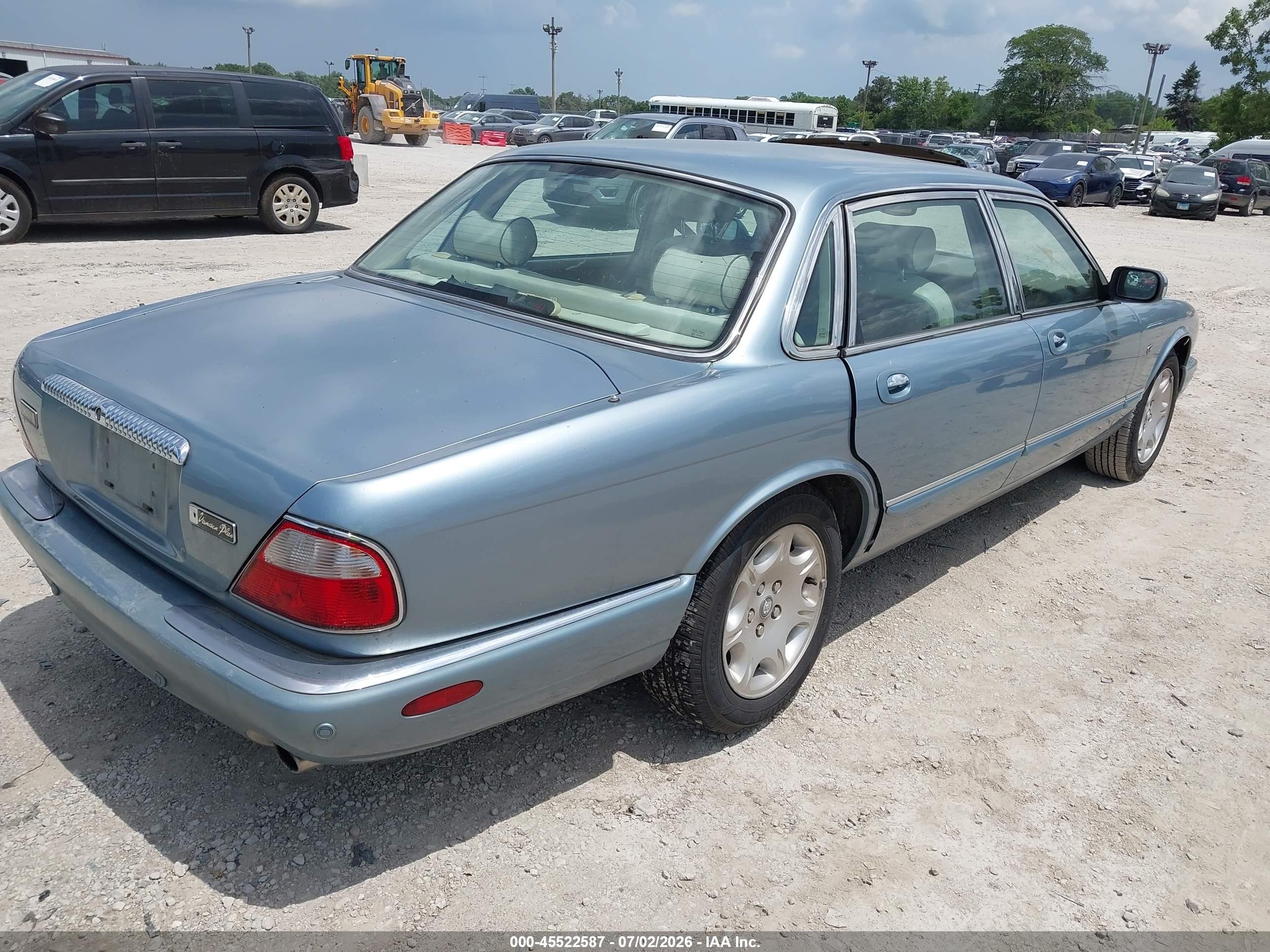 2003 Jaguar Xj Vanden Plas Blue vin: SAJDA24C73LF51550