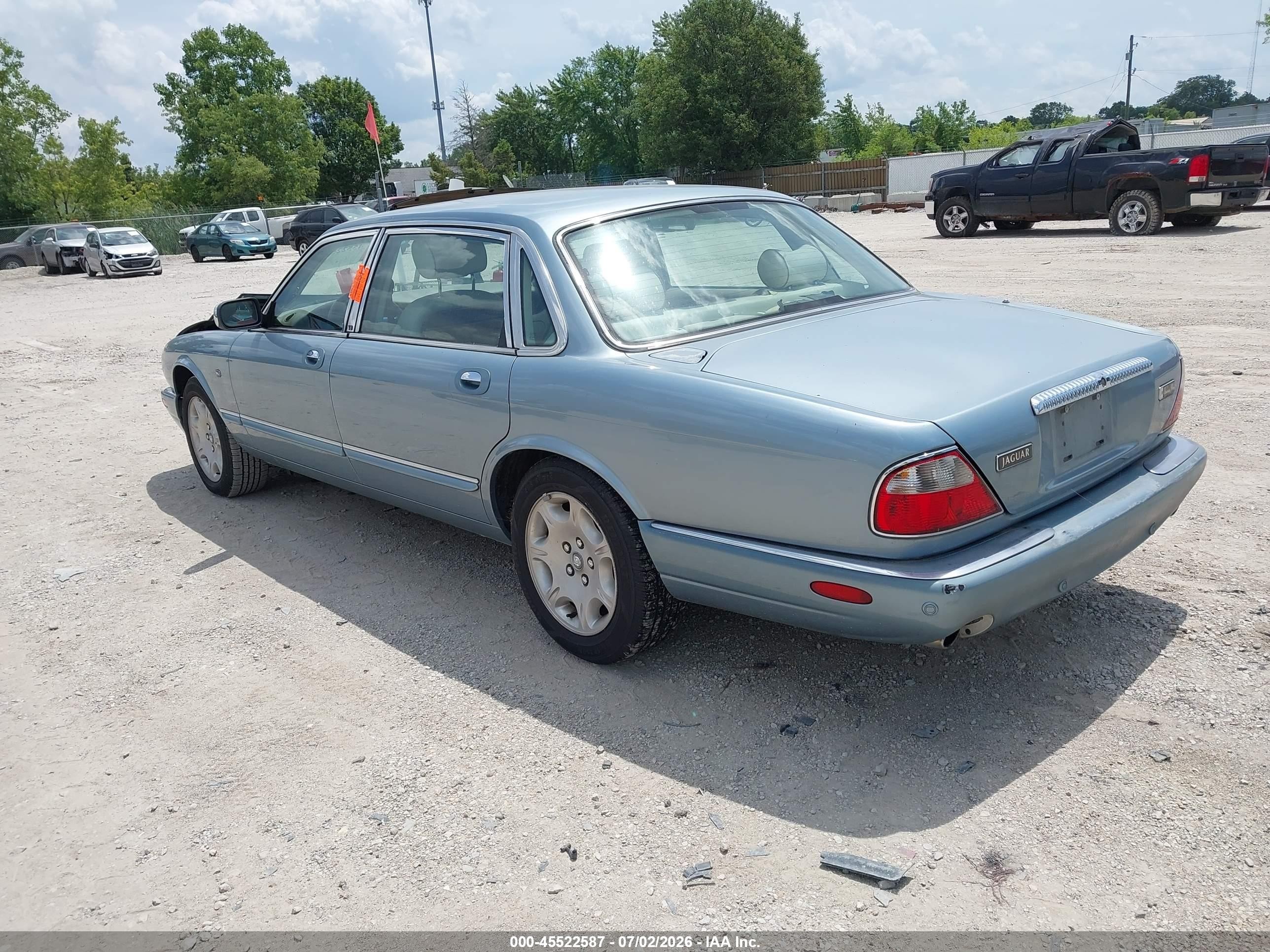 2003 Jaguar Xj Vanden Plas Blue vin: SAJDA24C73LF51550