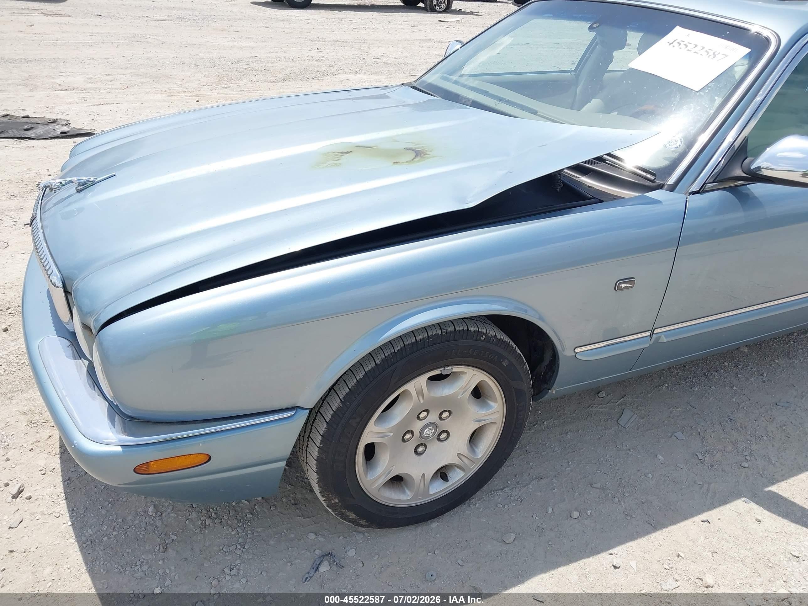 2003 Jaguar Xj Vanden Plas Blue vin: SAJDA24C73LF51550
