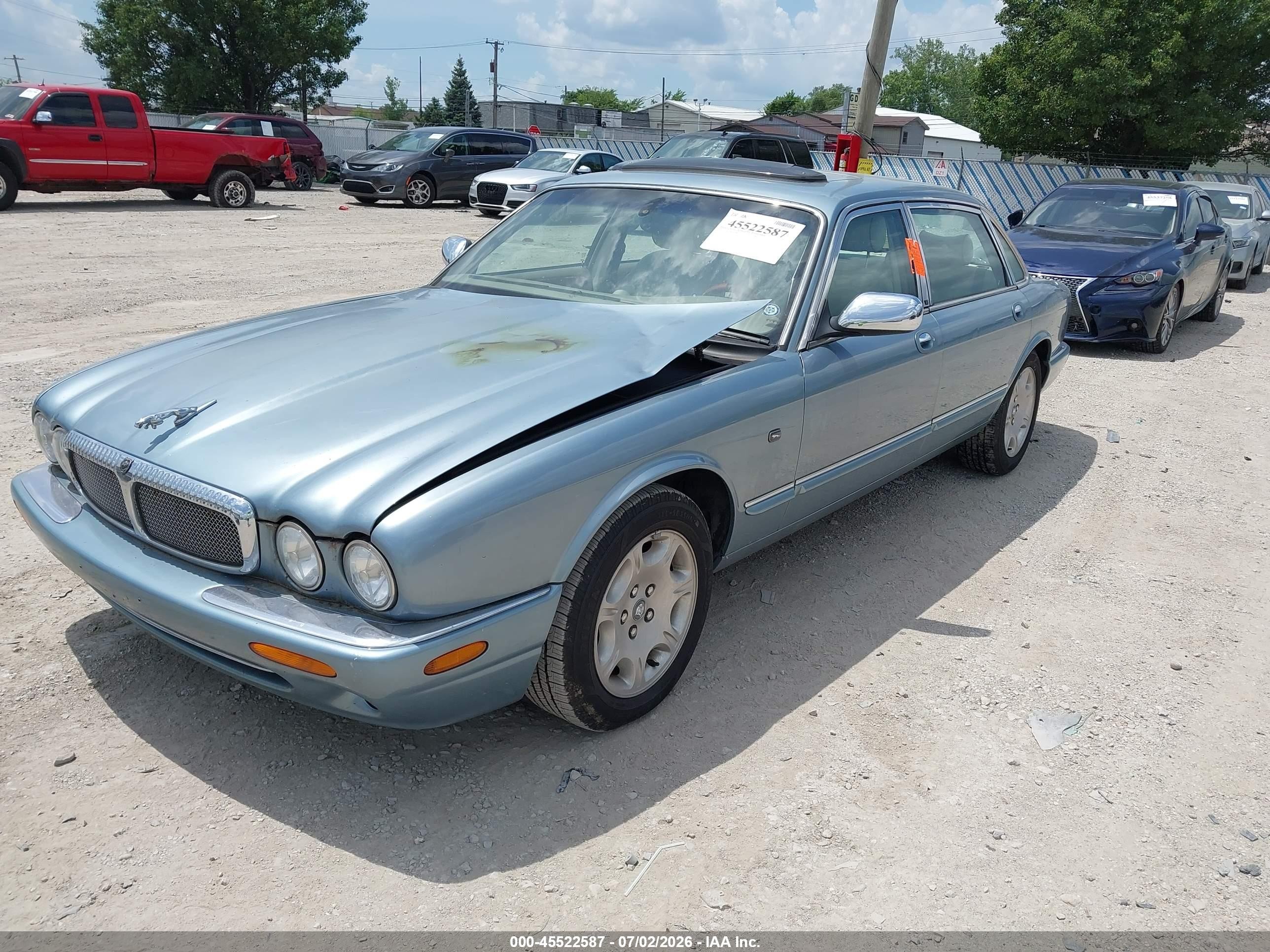 2003 Jaguar Xj Vanden Plas Blue vin: SAJDA24C73LF51550