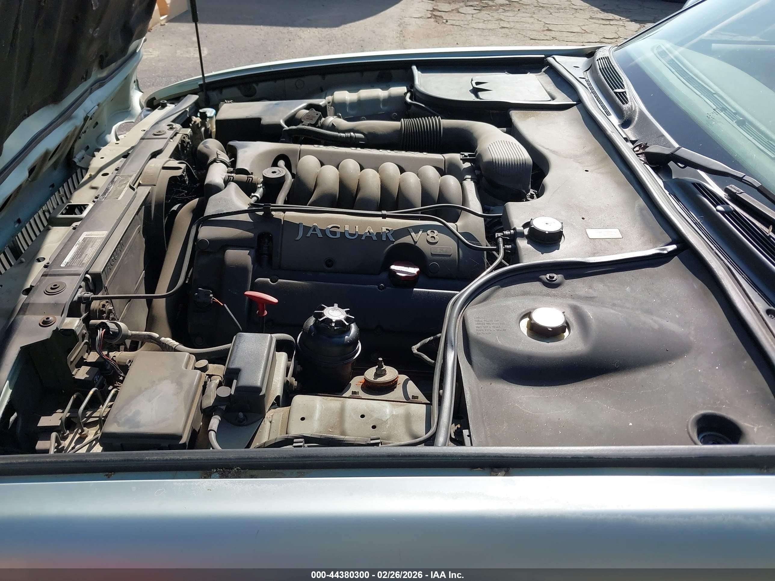 2000 Jaguar Xj8 Vanden Plas Teal vin: SAJDA24C9YLF17343