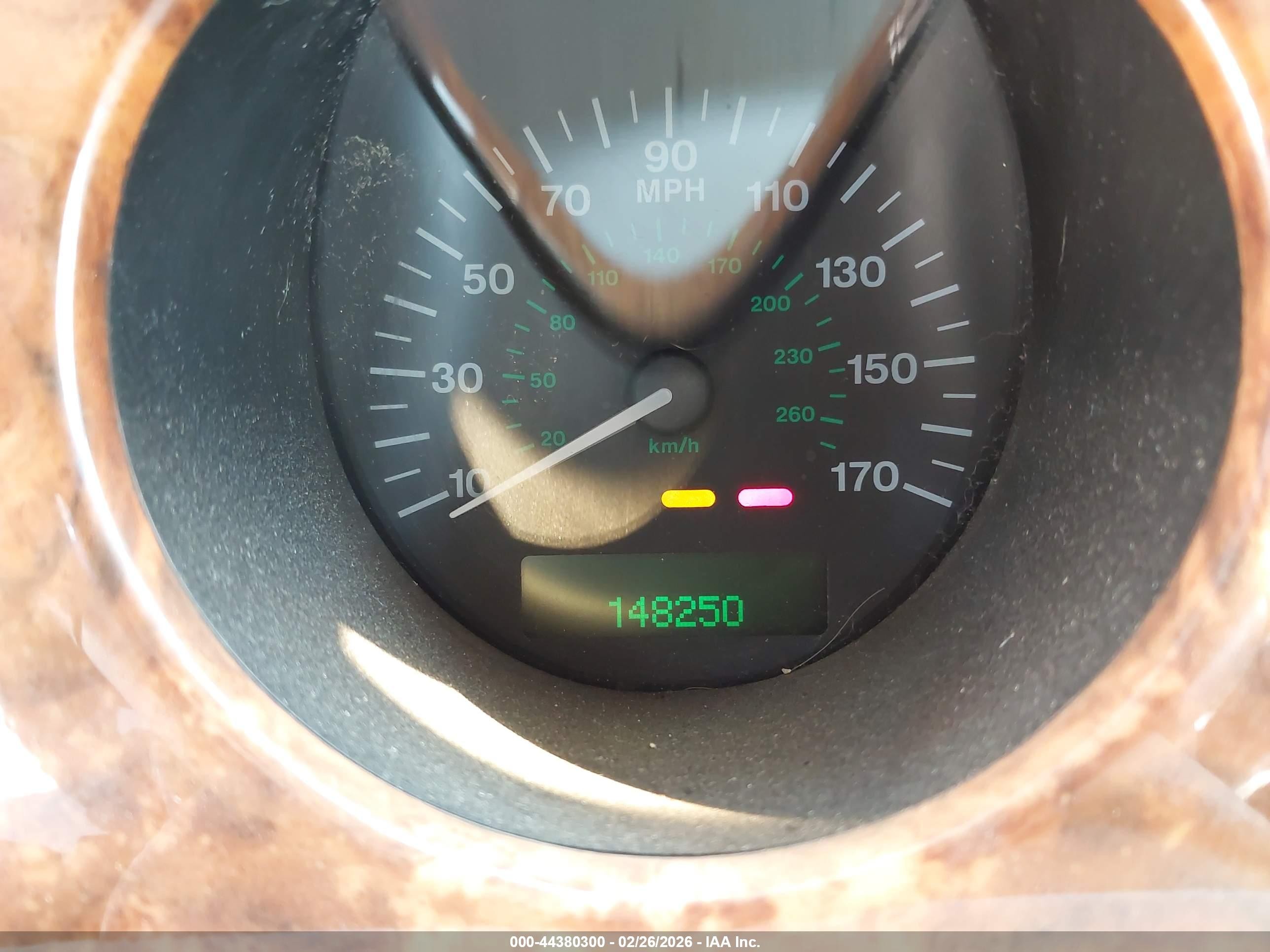 2000 Jaguar Xj8 Vanden Plas Teal vin: SAJDA24C9YLF17343