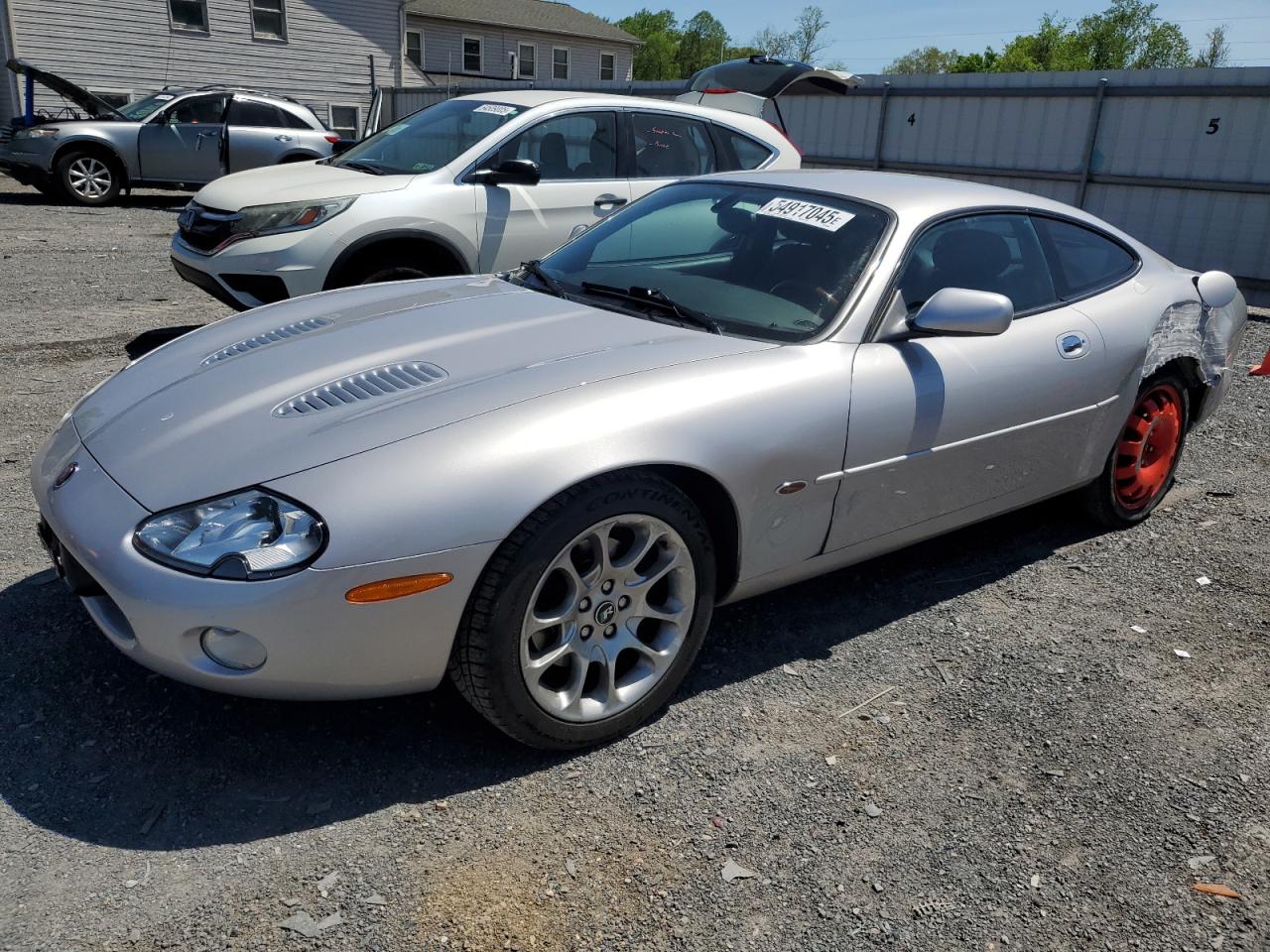 2002 Jaguar Xkr    Silver vin: SAJDA41B02PA28059