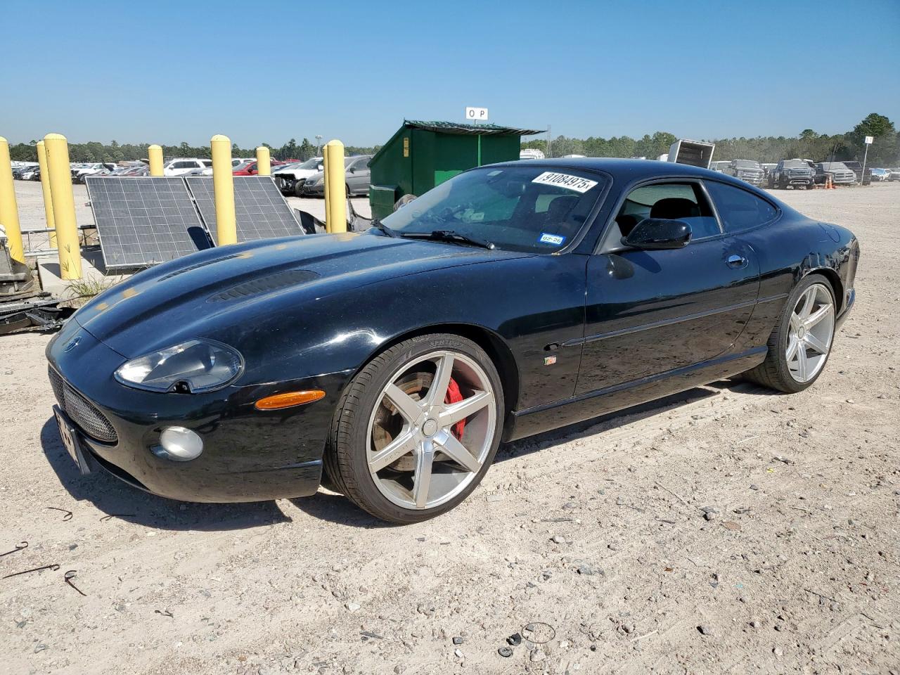 2005 Jaguar Xkr Черный vin: SAJDA41B053A43429