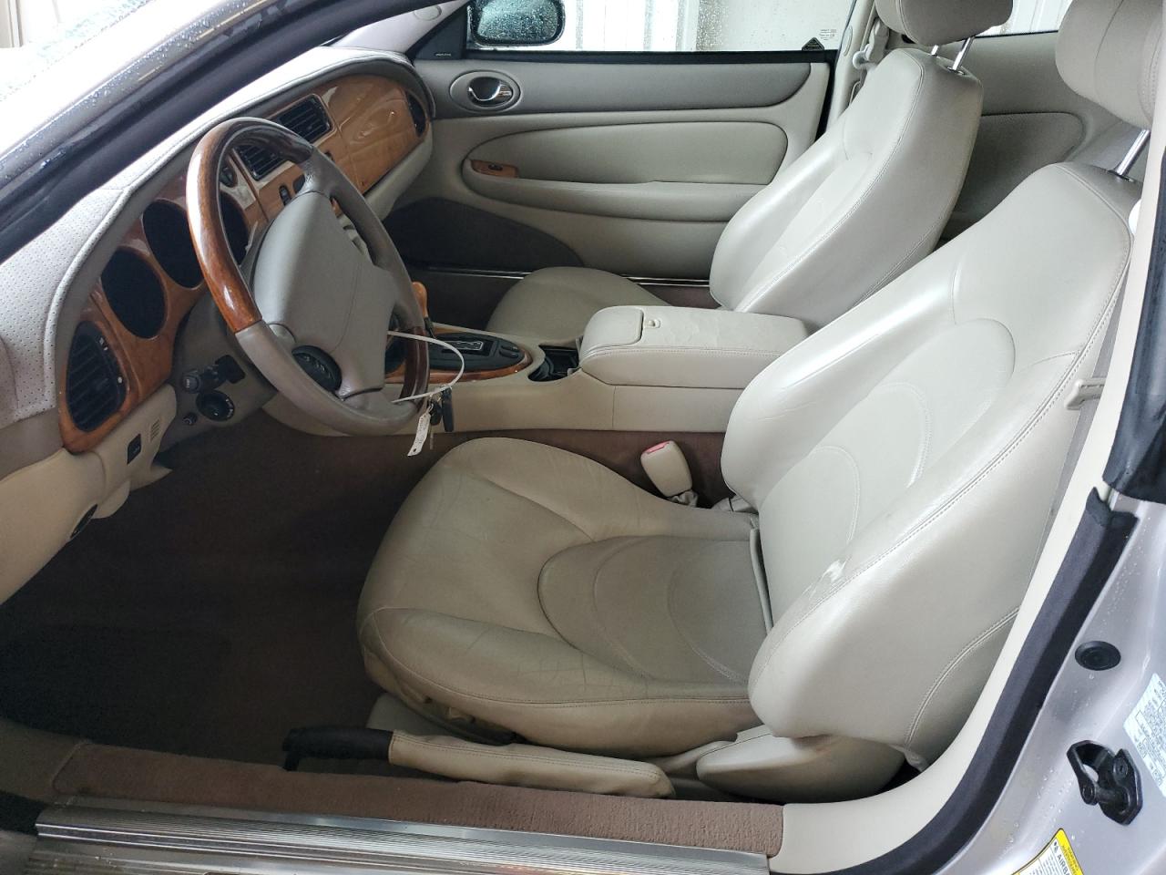 2001 Jaguar Xkr Silver vin: SAJDA41B21PA12122