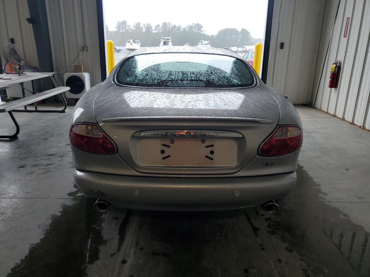 2001 Jaguar Xkr Silver vin: SAJDA41B21PA12122