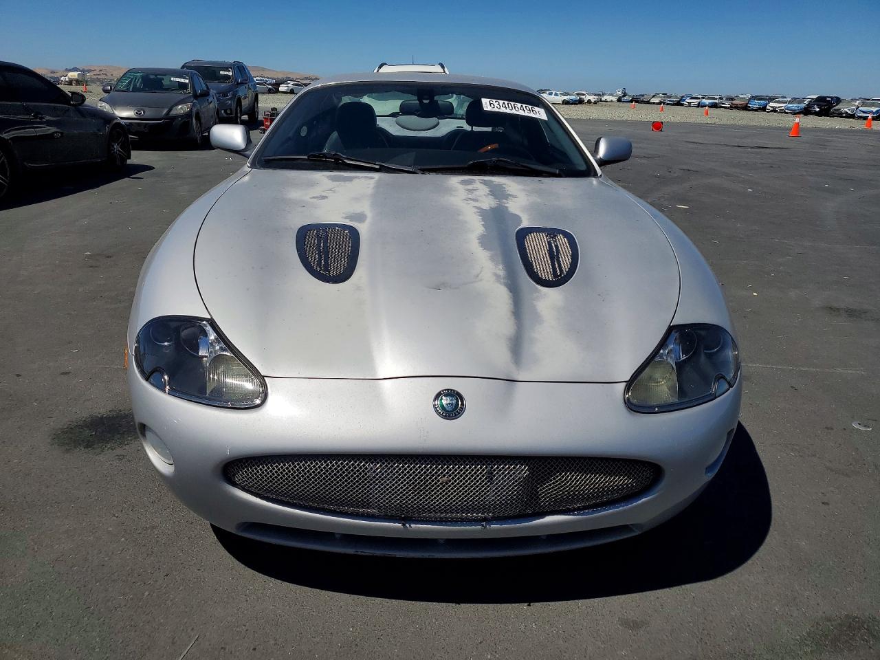 2005 Jaguar Xkr Silver vin: SAJDA41B353A43294
