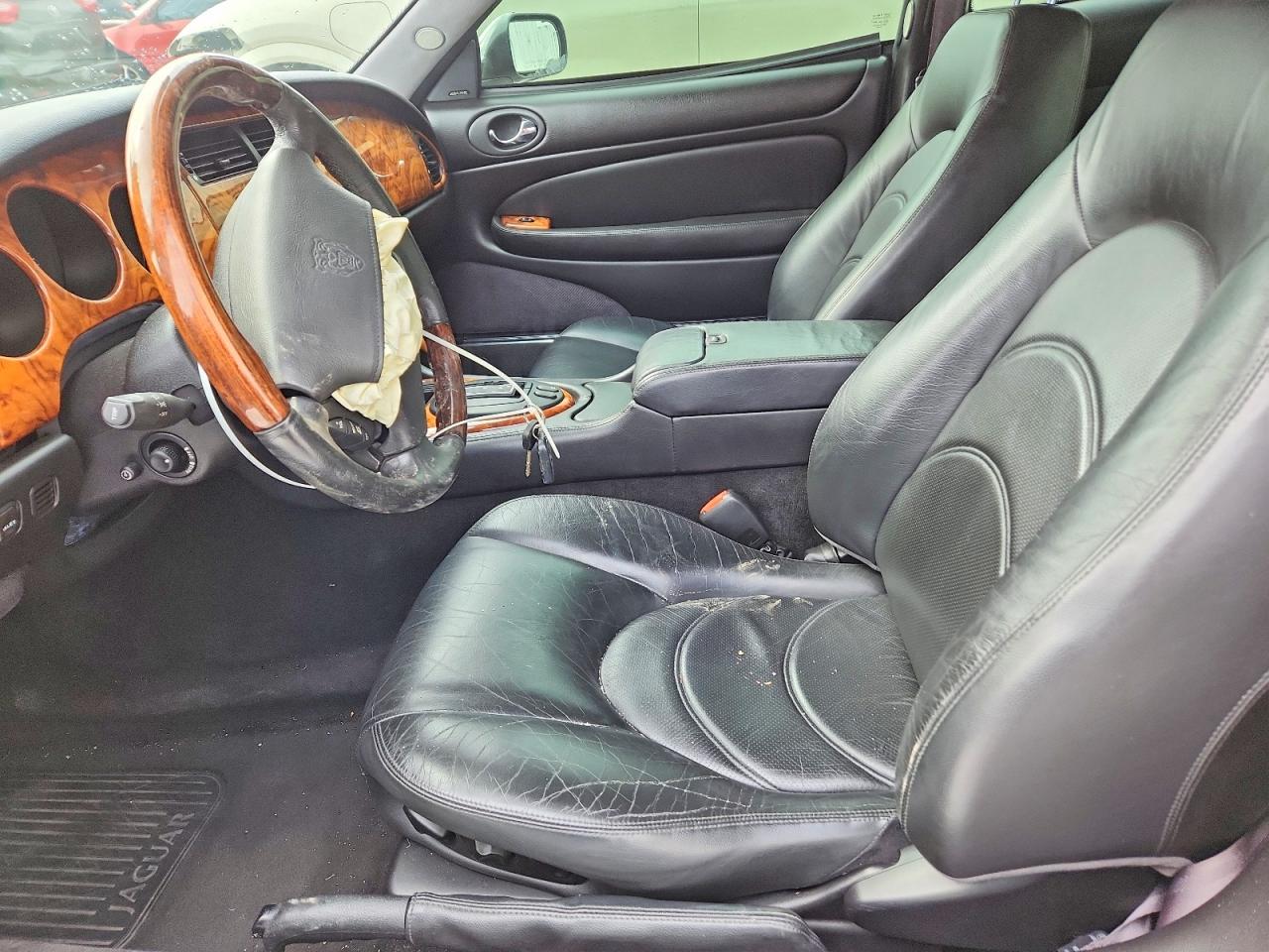 2002 Jaguar Xkr Серебряный vin: SAJDA41B92PA27511
