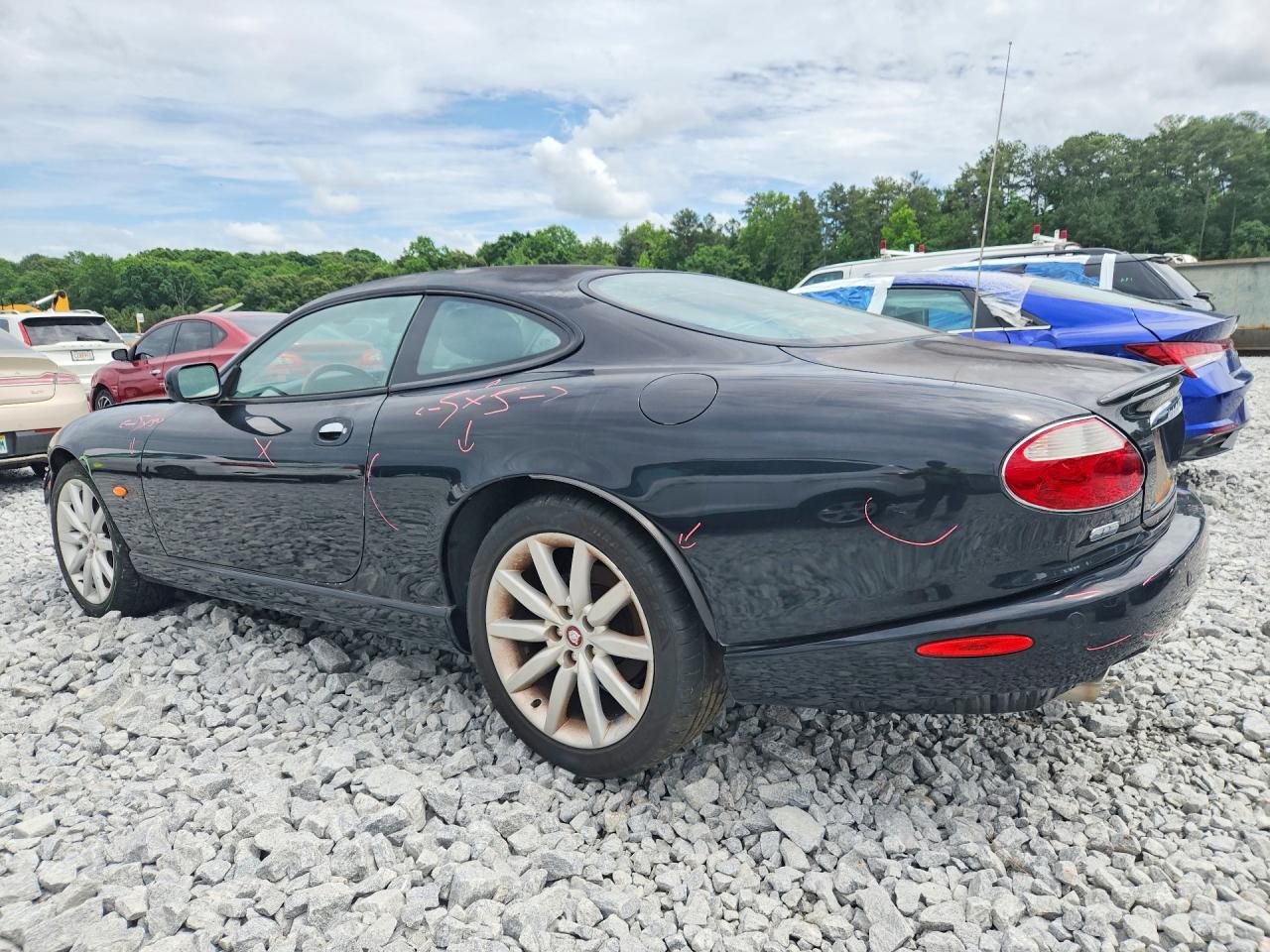 2005 Jaguar Xk8 Black vin: SAJDA41C252A41227