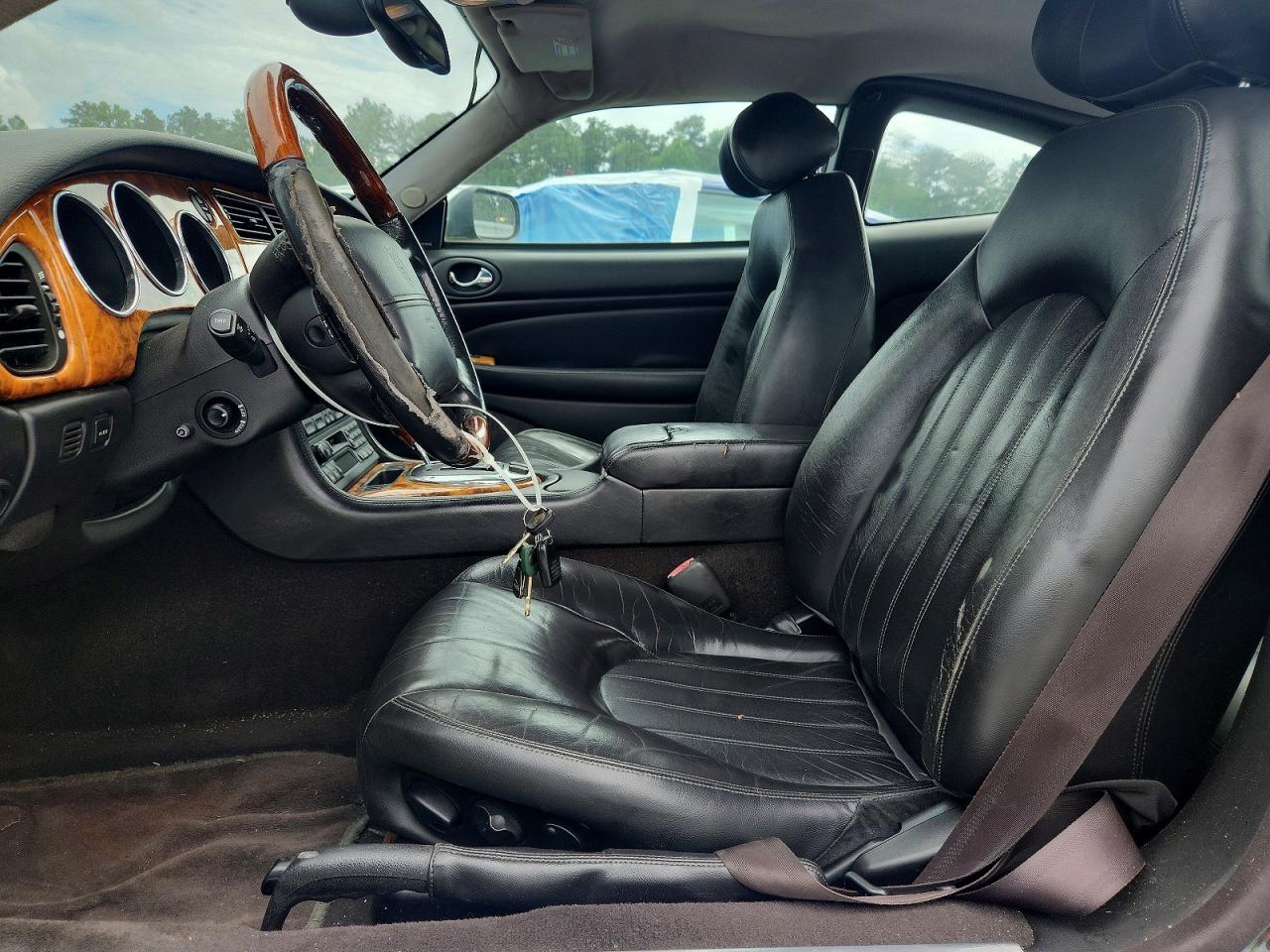 2005 Jaguar Xk8 Black vin: SAJDA41C252A41227