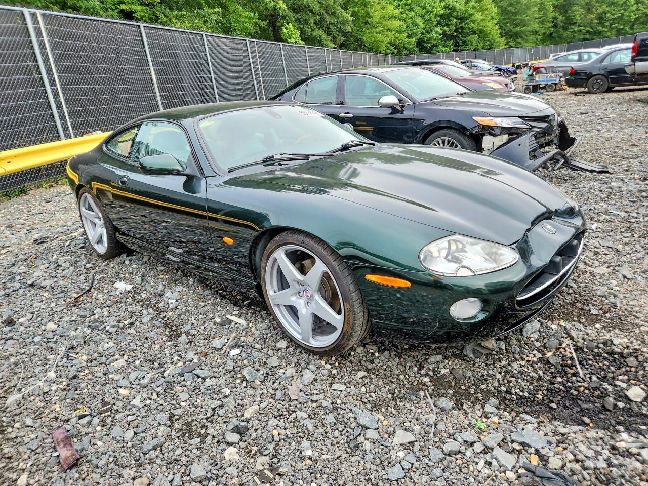 2006 Jaguar Xk8 Green vin: SAJDA41C262A45442