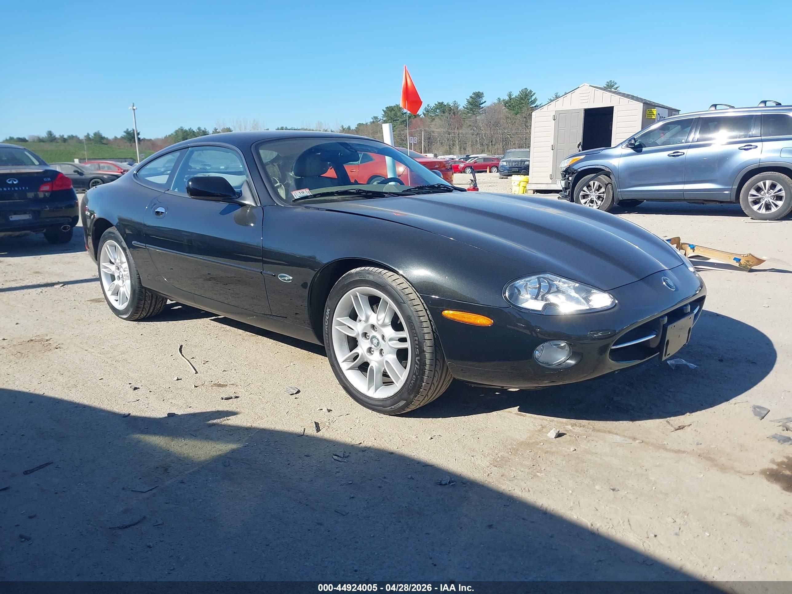 2002 Jaguar Xk8   Black vin: SAJDA41C92NA28985