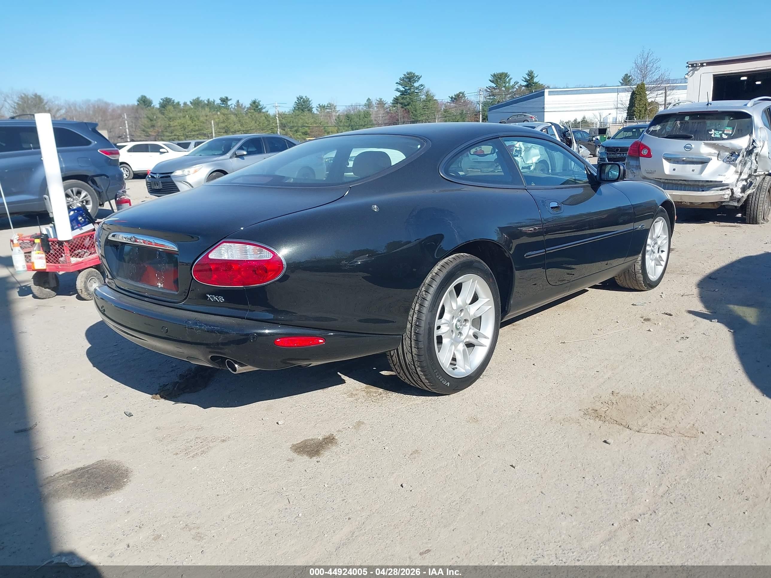 2002 Jaguar Xk8   Black vin: SAJDA41C92NA28985