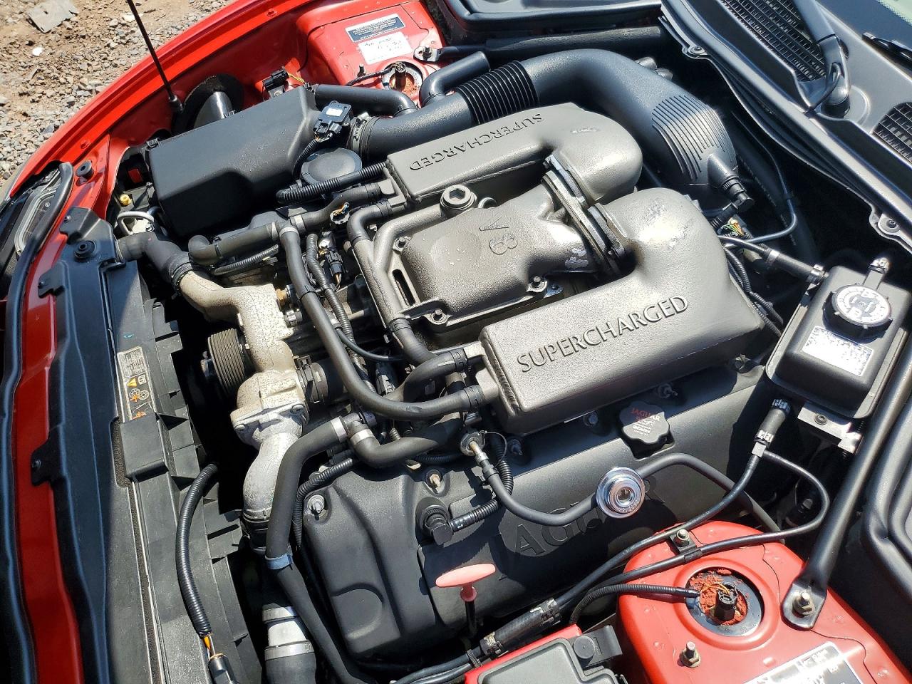 2004 Jaguar Xkr Red vin: SAJDA42B043A39314