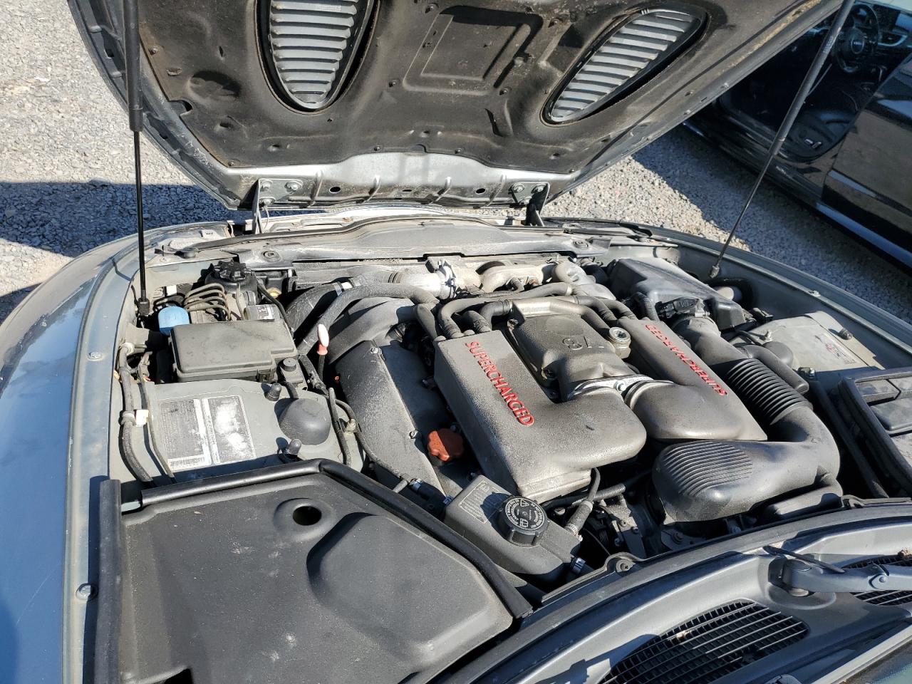 2002 Jaguar Xkr Gray vin: SAJDA42B22PA26487