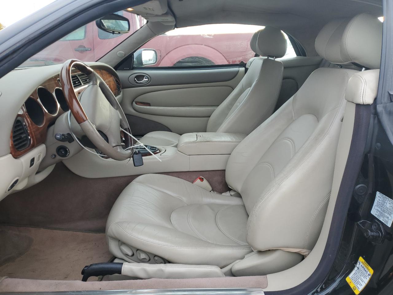 2001 Jaguar Xkr Black vin: SAJDA42B31PA19188