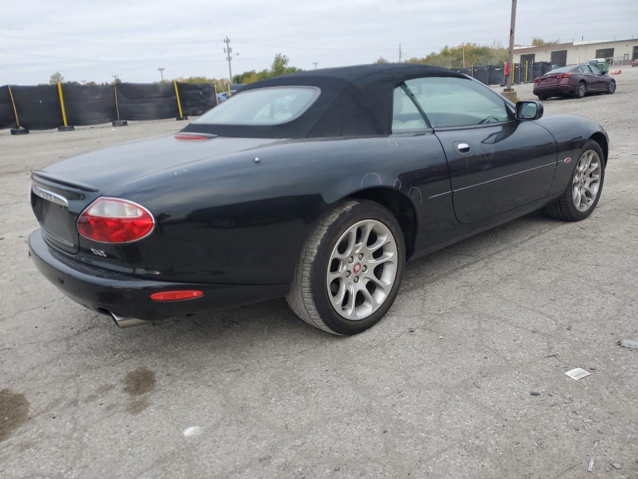 2001 Jaguar Xkr Black vin: SAJDA42B31PA19188