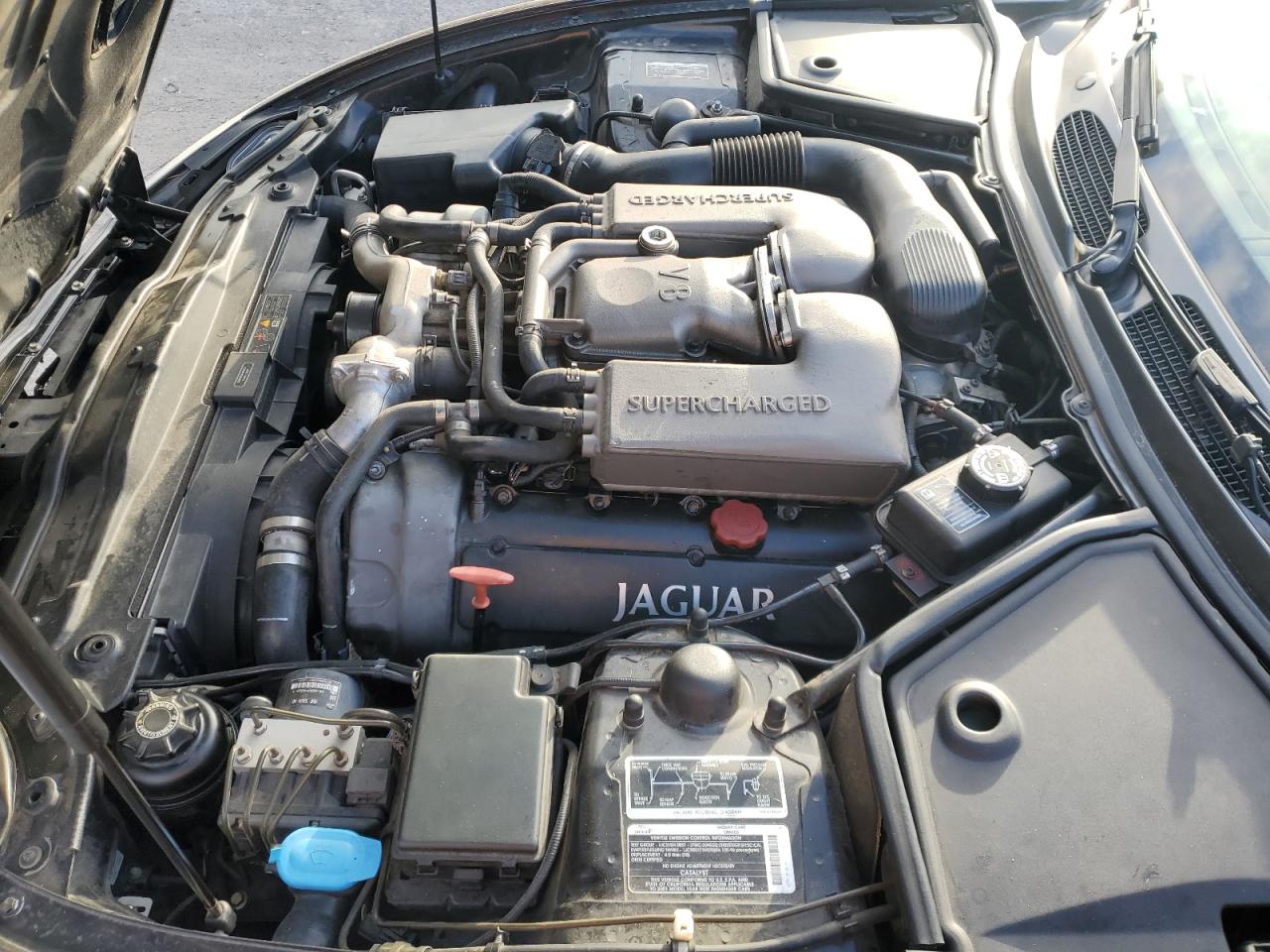 2001 Jaguar Xkr Black vin: SAJDA42B31PA19188