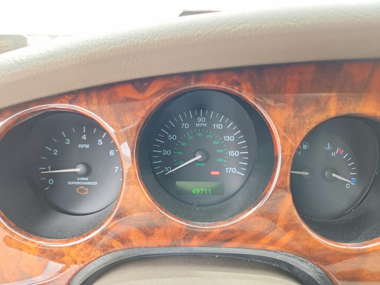 2002 Jaguar Xkr Silver vin: SAJDA42B32PA26627