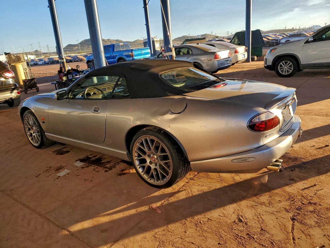 2006 Jaguar Xkr Silver vin: SAJDA42B363A47684